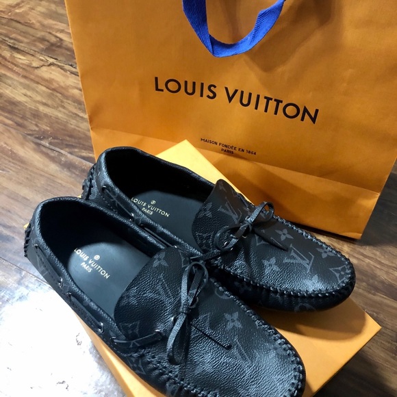 Louis Vuitton Driver Moccasin New 💯 % Authentic  SZ 7 - Picture 3 of 6